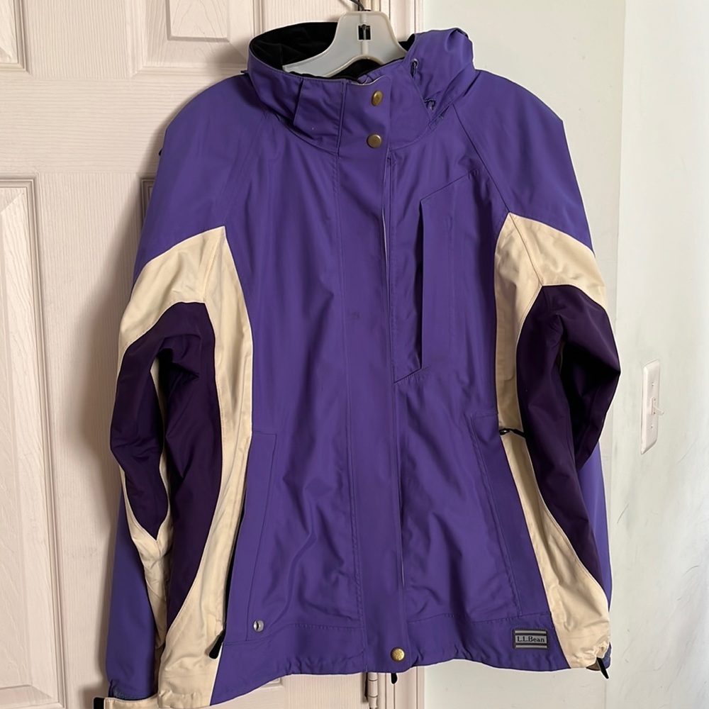 Llbean Womans Jacket Size M - image 1